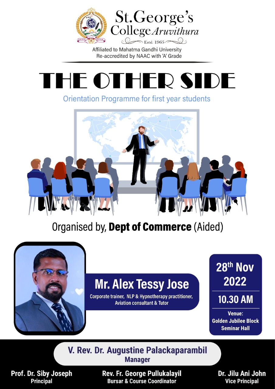 The Other Side - Orientation Programme - Department of Commerce
